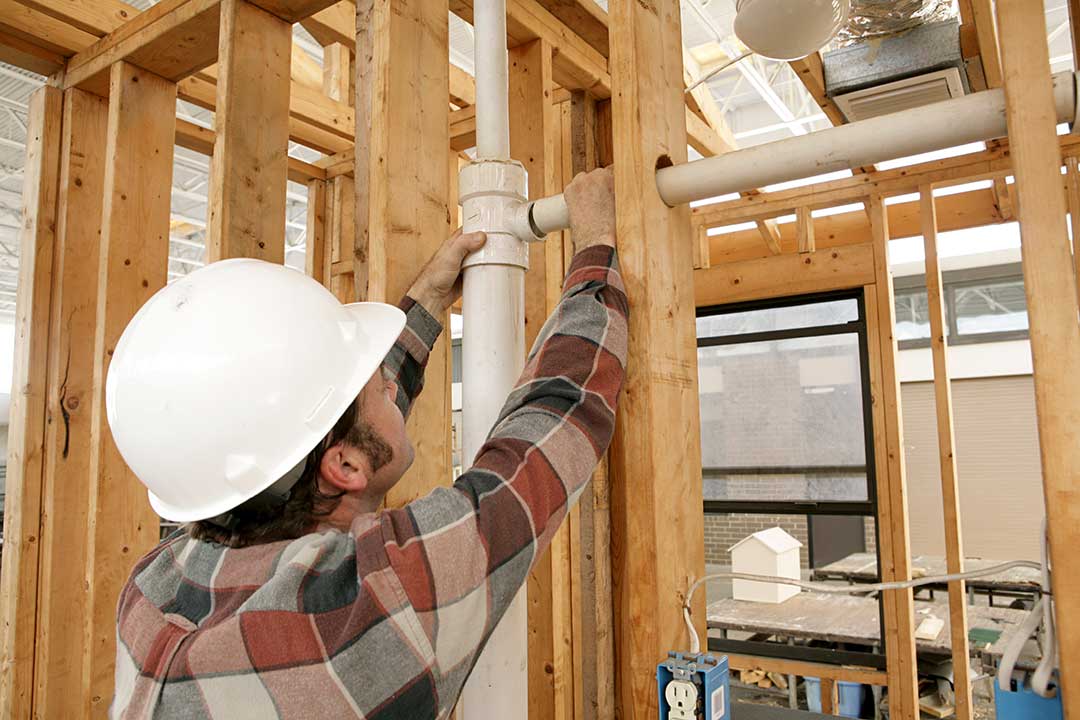 Plumbing photo from Adobe Stock