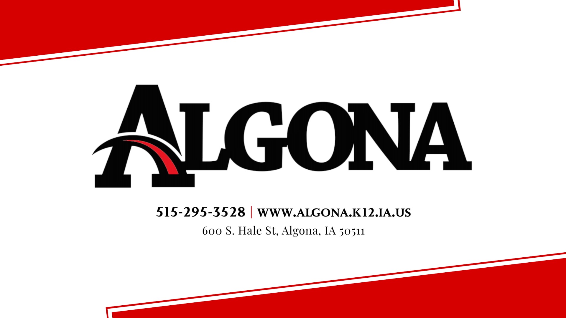 Superintendent  Algona Community School District