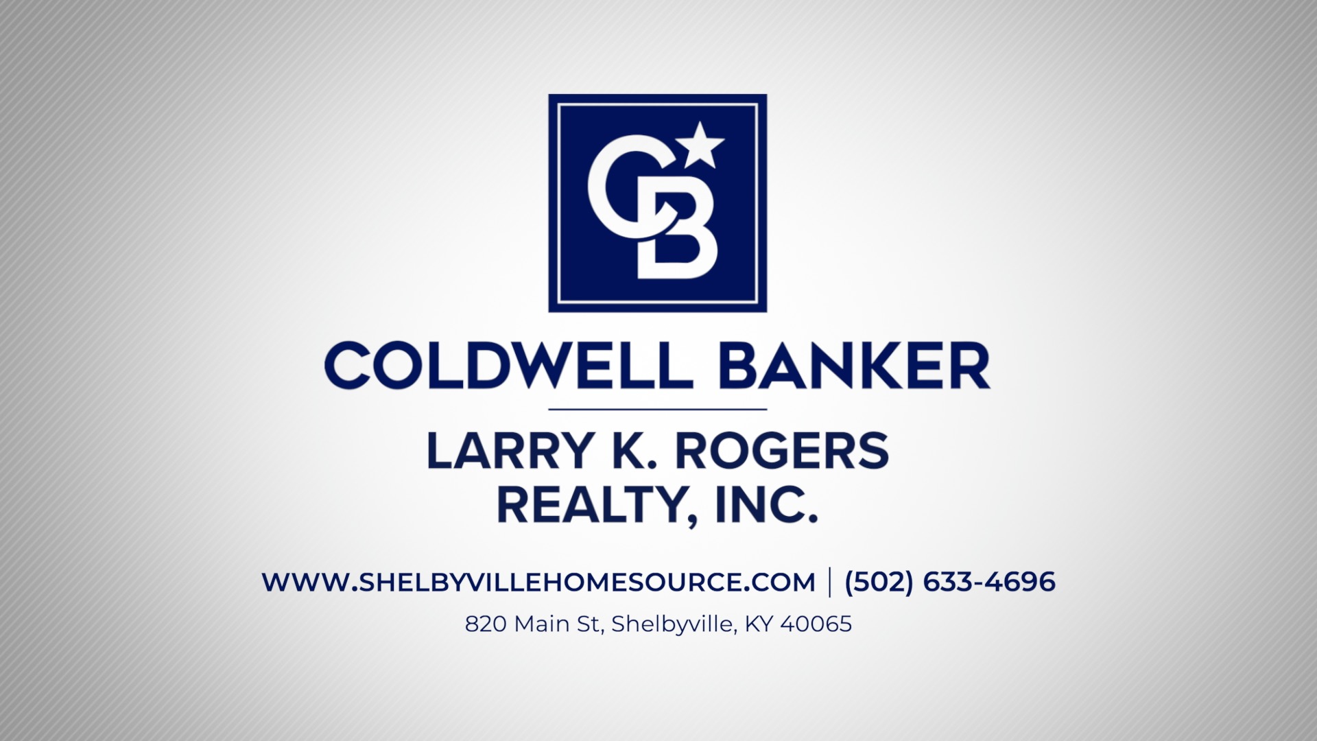 About Larry K. Rogers Realty • Coldwell Banker • 502-633-4696