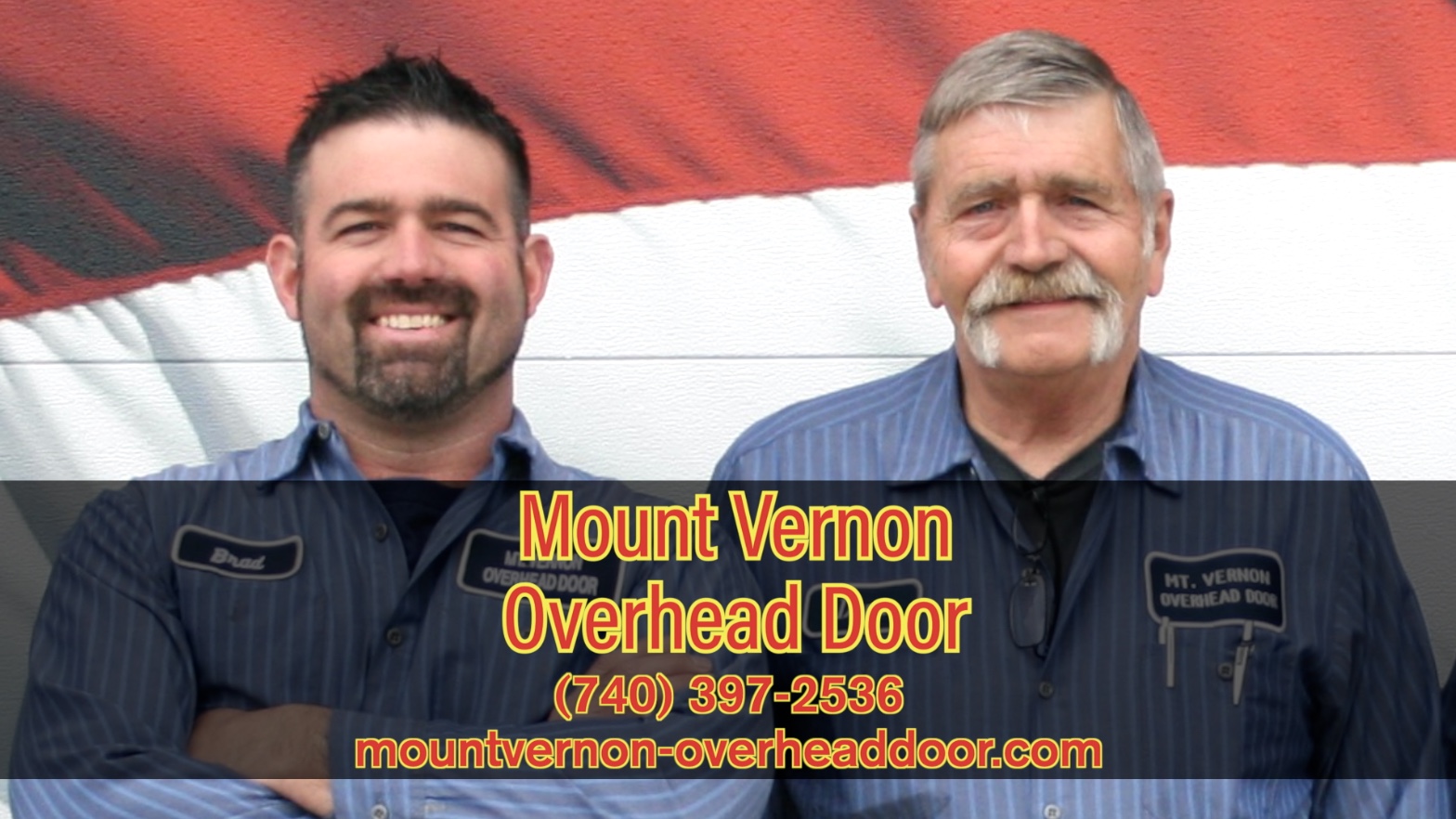 Accent Logos for your overhead Door\ Mount Vernon Overhead Door